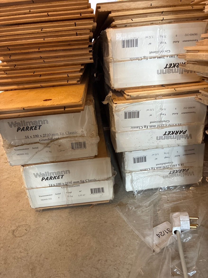 Wallmann Parket trægulv 20 m2